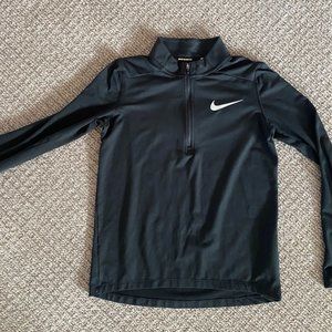 Black Nike Quarter-Zip Training Top - YL